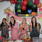 O arraiá da Adriana Nunes